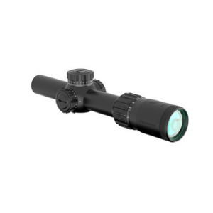 TOMAHAWK II LPVO 1-4X24MM SFP ILLUMINATED RED BDC BLACK