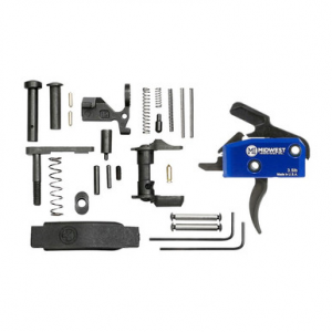 Midwest Industries Drop In Trigger Kit with Lower Parts Ambi Safety Black