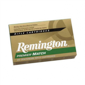 Remington Premier Match Centerfire Rifle Ammo 223 Rem. 62 gr. HP Match 20 rd.
