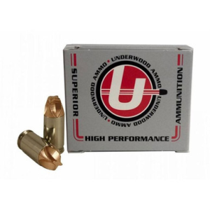 UNDERWOOD 380 AUTO +P 65GR XTREME DEFENSE 20 Rounds