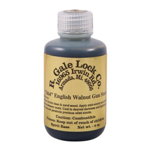 1864 ENGLISH WALNUT STAIN, 4 OZ. - R. Gale Lock Co.