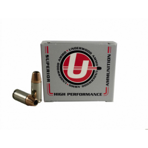 UNDERWOOD Ammo 9mm Luger Handgun Ammo - 147 Grain | +p | Xtp Jacketed Hollow Point