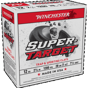 WINCHESTER Ammo Trgt12007 Super-target Light Target 12gauge 2.75" 1oz 7.5shot 25 Rounds