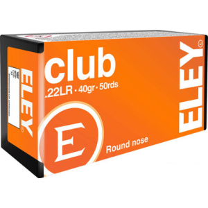 ELEY CLUB 22LR 40GR RN