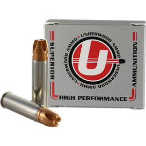 Underwood Ammo Xtreme Penetrator Handgun Ammunition .500 S&W Magnum 420gr Solid Monolithic 1650 fps 20/ct