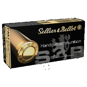 Sellier & Bellot SB25A Handgun 25ACP 50gr Full Metal Jacket 50 Rounds