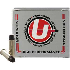 Underwood Ammo Hard Cast Keith Handgun Ammunition 38 Spl (+P) 158gr LSWC 1250 fps 20/ct