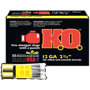 BRENNEKE Ko Slugs 12 Ga. 2 3/4 In. 1 Oz. 5 Rd.