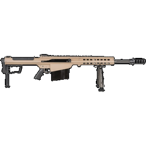 Barrett M107A1 50 BMG 20 Inch 10 Rounds Flat Dark Earth Cerakote