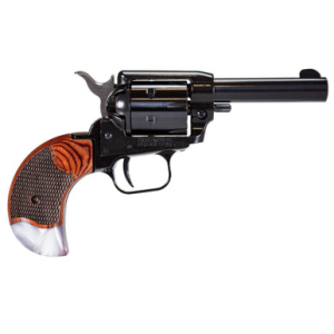 Heritage Barkeep Boot Revolver Handgun 22 LR 6/rd Magazine 3.6" Barrel Black with Rosewood and Pearl Grip
