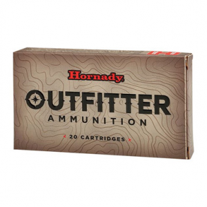 HORNADY Outfitter Rifle Ammo 375 H&h Mag. 250 Gr. Cx Otf 20 Rd.