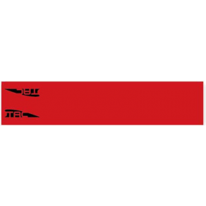 TAC Vanes Arrow Wraps Red 4.675 x 1.0 in. 13 pk.