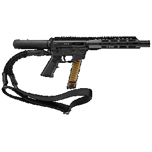 FREEDOM ORDNANCE FX9P10T FX-9 9mm Luger 31+1 10" Black Nitride Steel Barrel, M-LOK Handguards, Black Anodized Aluminum Picatinny Rail Receiver, Sling, Black AR15 Grips,