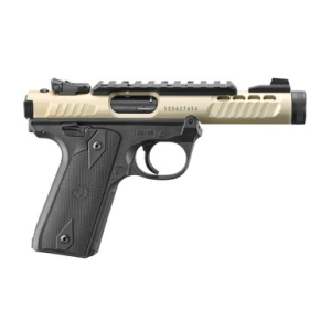 Ruger Mark IV 22 45 Lite 22 Long Rifle 4.4 in 10+1 Champagne Slide Black Frame