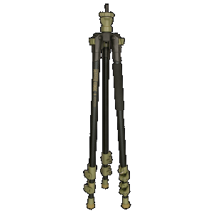 Primos 65832 Edge Dark Earth Carbon Fiber Legs, Spartan Precision Technology Magnetic Attachment System 31"-59"
