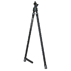Primos 65830 Trigger Stick Tall 33"-65", Black, Spartan Precision Magnetic Attachment System