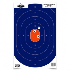 Bc Dirty Bird Silhouette Blue Orange 12x18 100
