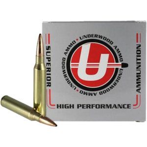 Underwood Ammo Rifle Ammunition 338 Lapua Mag 300gr HPBT 2700 fps 10/ct