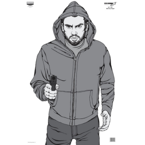 Bc Eze-scorer Bad Guy 23x35 Paper Tgt