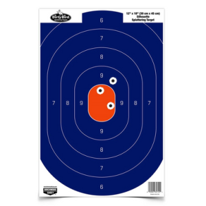 Bc Dirty Bird Silhouette Blue Orange 12x18 50pk
