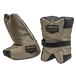 Birchwood Casey SRBCMBO Tactical Tac-Match Shooting Rest Prefilled Tan Nylon, 2-Pieces Designed For Tactical Rifles