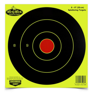Bc Dirty Bird Yellow 8 Bulls-eye Tgt 50pk
