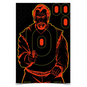 Bc Shoot-n-c Silhouette Bad Guy Tgt 12x18 12pk