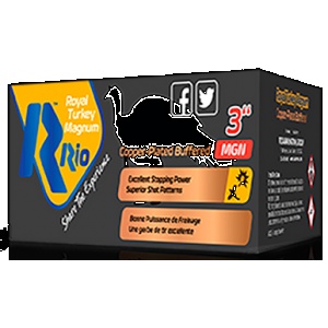 Rio Ammunition RTBCM505 Royal Turkey 12 Gauge 1 3/4 oz 5 Shot 10 Rounds