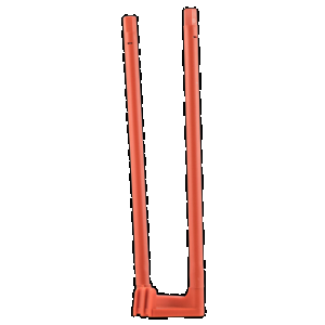 TacFire TL007 Delta Ring Wrench Red Steel Rifle AR-15