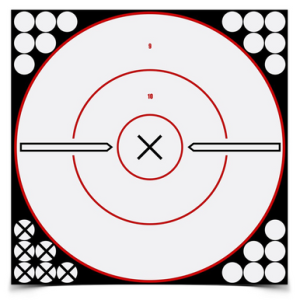 Bc Shoot-n-c White/blk 12 Bulls-eye X 5pk