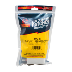Otis FG-917-100 2.5" Square Cleaning Patches 100ct