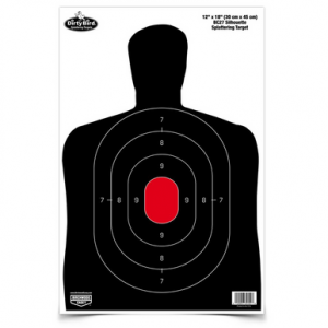 Bc Dirty Bird Silhouette 12x18 Target 8/pk