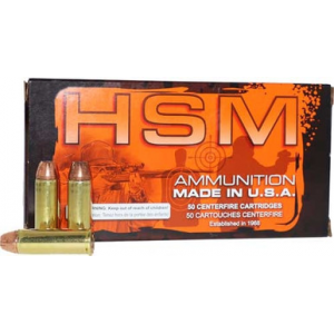 HSM Self Defense Handgun Ammunition 44 Mag. Hp 300 Gr. 50 Rd.