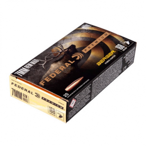 Federal Premium 7mm Remington Magnum Berger Hybrid Hunter 168 Grain 20 Rounds