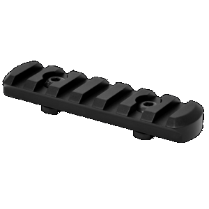 Warne 6203M M-LOK 7 Slot Rail Black Anodized