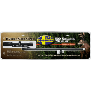 Mossberg 500 Slug Barrel & Scope 20 ga. 24 in. Blue