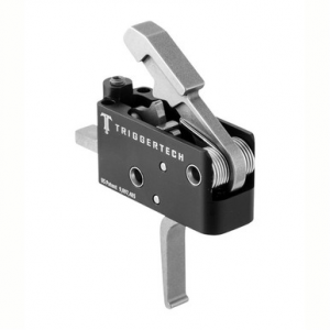 TriggerTech AR15 Adaptable Two Stage Triggers Stainless Straight Flat