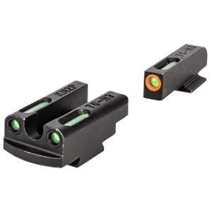 Kimber Kimber Mfg.,inc 4000154 Micro 9 Trulgo TFX Pro Sight Set Green/Fiber Optic Orange Outline Front Sight-Green/Fiber Optic Black Outline Rear Sight - $195.96 at Shooting Surplus