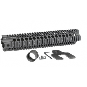 Midwest Industries Combat Rail T-Series AR-15 Aluminum Handguard - Black | 12.625" | Quad Rail