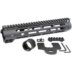 Midwest Industries MISLH105 Slimline AR-15 Black Hardcoat Anodized Aluminum/Polymer 10.50" Picatinny/M-LOK