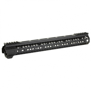 Angstadt Arms AA015HGMLT Ultra Light Handguard made of Aluminum with Black Anodized Finish, M-LOK Style, Picatinny Rail & 15" OAL for AR-15 Includes Hardware