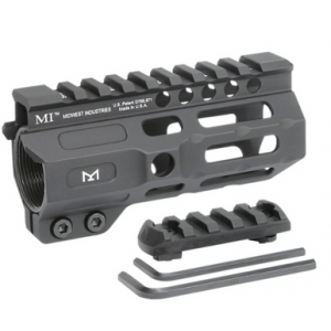 Midwest Industries CRM-Series AR-15 Aluminum Handguard - Black | 4.5" | M-LOK