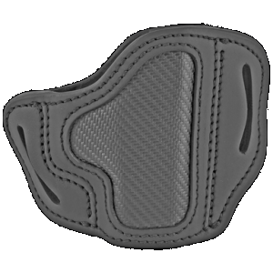 1791 Gunleather CFBHCSBLR BHC OWB Size C Stealth Black Leather Belt Slide Compatible w/Glock 43/Sig P365/Walther PPK Right Hand