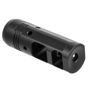 SureFire PROCOMP556 ProComp Muzzle Brake Black Nitride Steel with 1/2"-28 tpi Threads & 2.50" OAL for 5.56x45mm NATO M16, M4