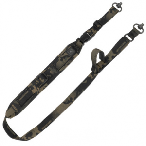 GrovTec US Inc GTSL326 QS 2-Point Sentinel with MultiCam Black Finish, 2" W, Adjustable Design & Push Button Swivels for Rifle/Shotgun