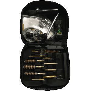 Clenzoil 2236 Field & Range Tactical Cleaning Kit Pistol/Rifle 17 Pieces Black