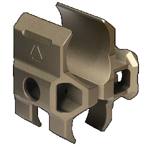 Strike Industries SGBCL12FDE Strike Shotgun Barrel Clamp for 12 Gauge Flat Dark Earth