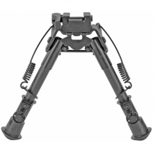 Caldwell 110140 Pic Rail XLA Fixed Bipod 6-9" Vertical Adjustment, Black Aluminum