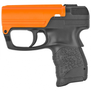 Sabre Aim and Fire Pistol Grip Pepper Gel Black and Orange