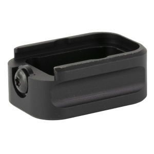 Warne Warne Magazine Extension Black +3/2 Fits Glock 19 and 23 - $34.99 at Shooting Surplus